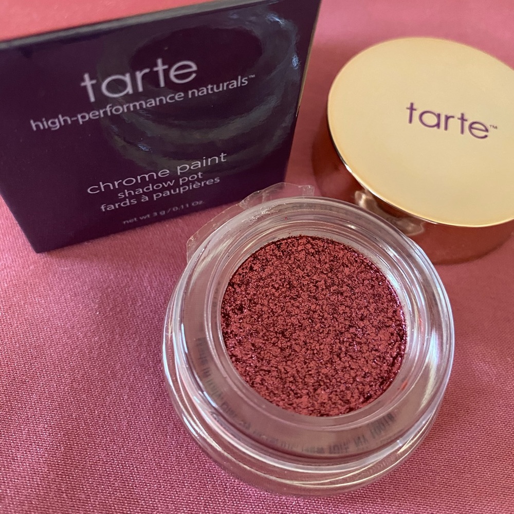 Tarte Chrome Paint shadow pot in fire dancer